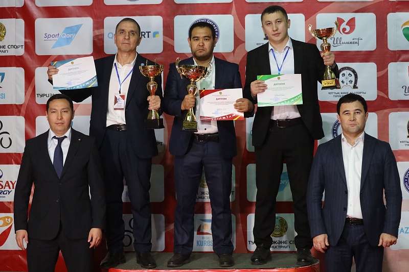 Шымкентте өткен қазақ күресінен ересектер арасындағы ҚРЧ аяқталды